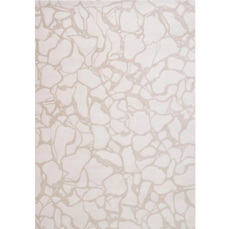 Beige abstract modern rug with organic patterns, ideal for contemporary home decor #Texture_Vein