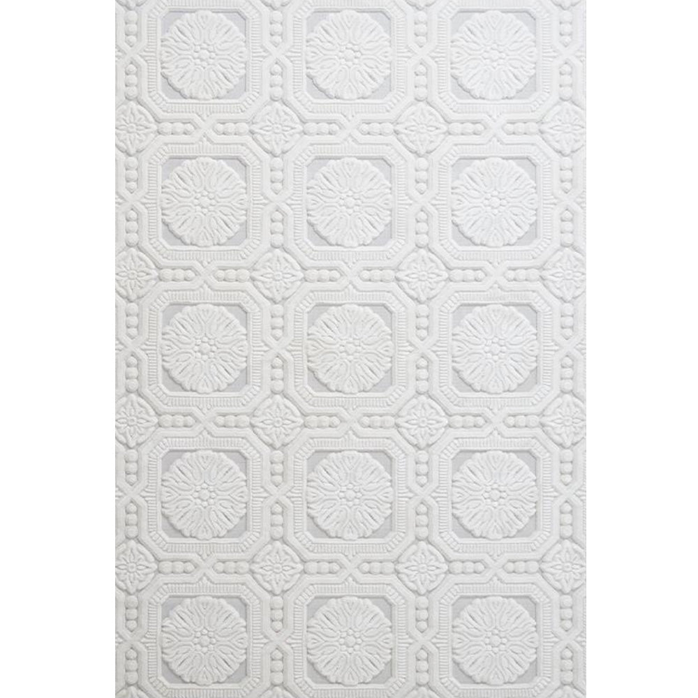 ivory-raised-medallion-geometric-area-rug-full-view
