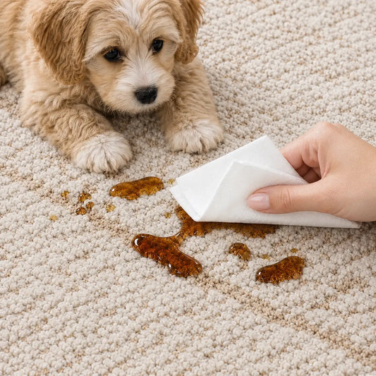 How to Clean Small Spills on a Pet-Friendly Rug