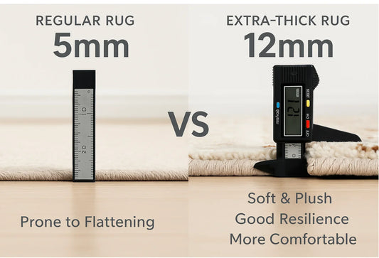 Why Thicker, Glue-Free Rugs Are the Future of Modern Living: A Deep Dive into 12mm Minimalist Floor Design