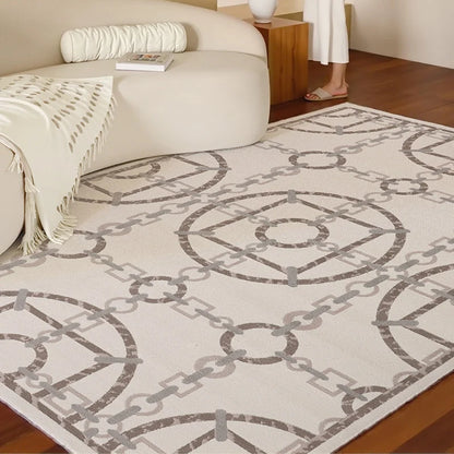 Milano Taupe Chain Rug