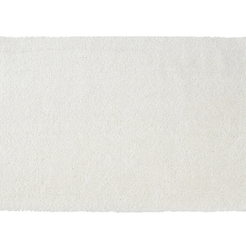 Pristine white shaggy rug, adding warmth and style to any room #color_Ivory White