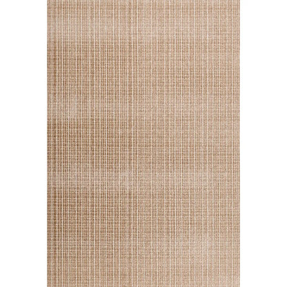 Full view of the Siena light brown beige rug with a subtle linear textured pattern
